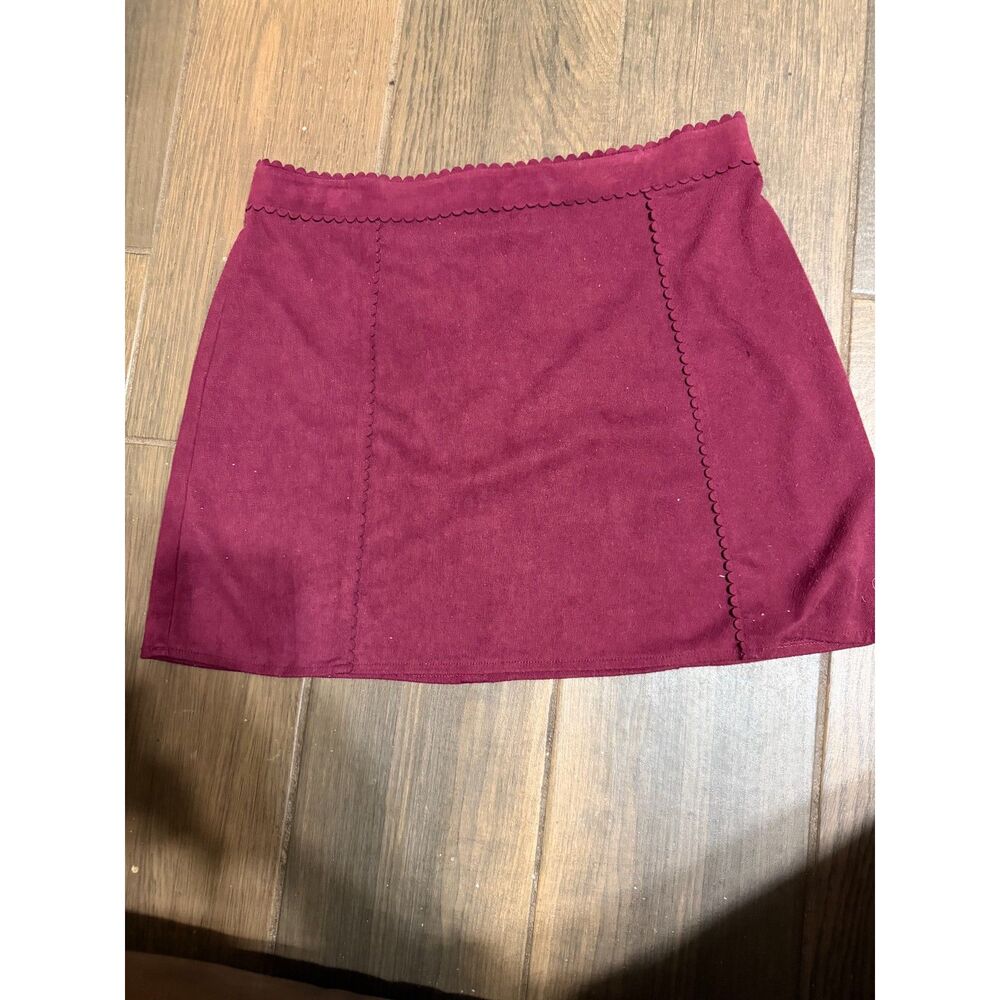 Miami Burgundy Skirt